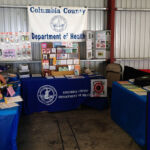 Columbia County Department of Health Booth